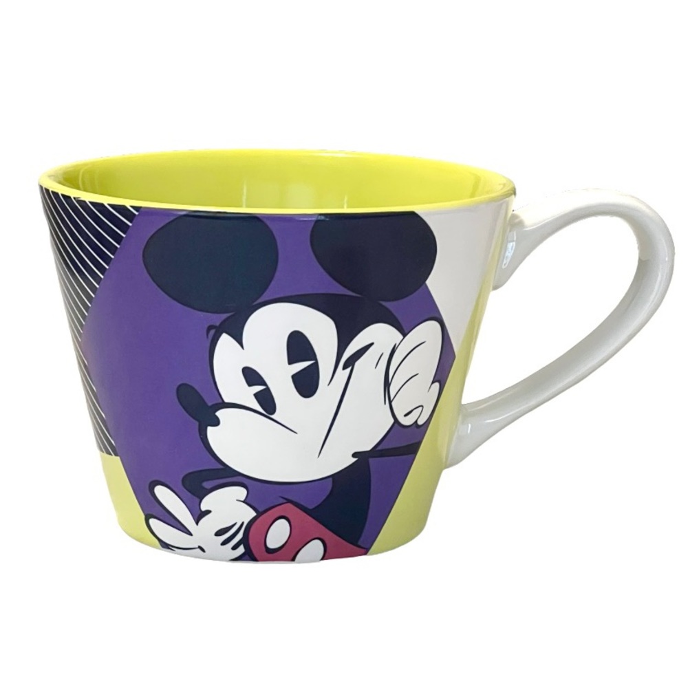 Disney Store Exclusive Mickey Mouse Mug – Modern Geometric Design